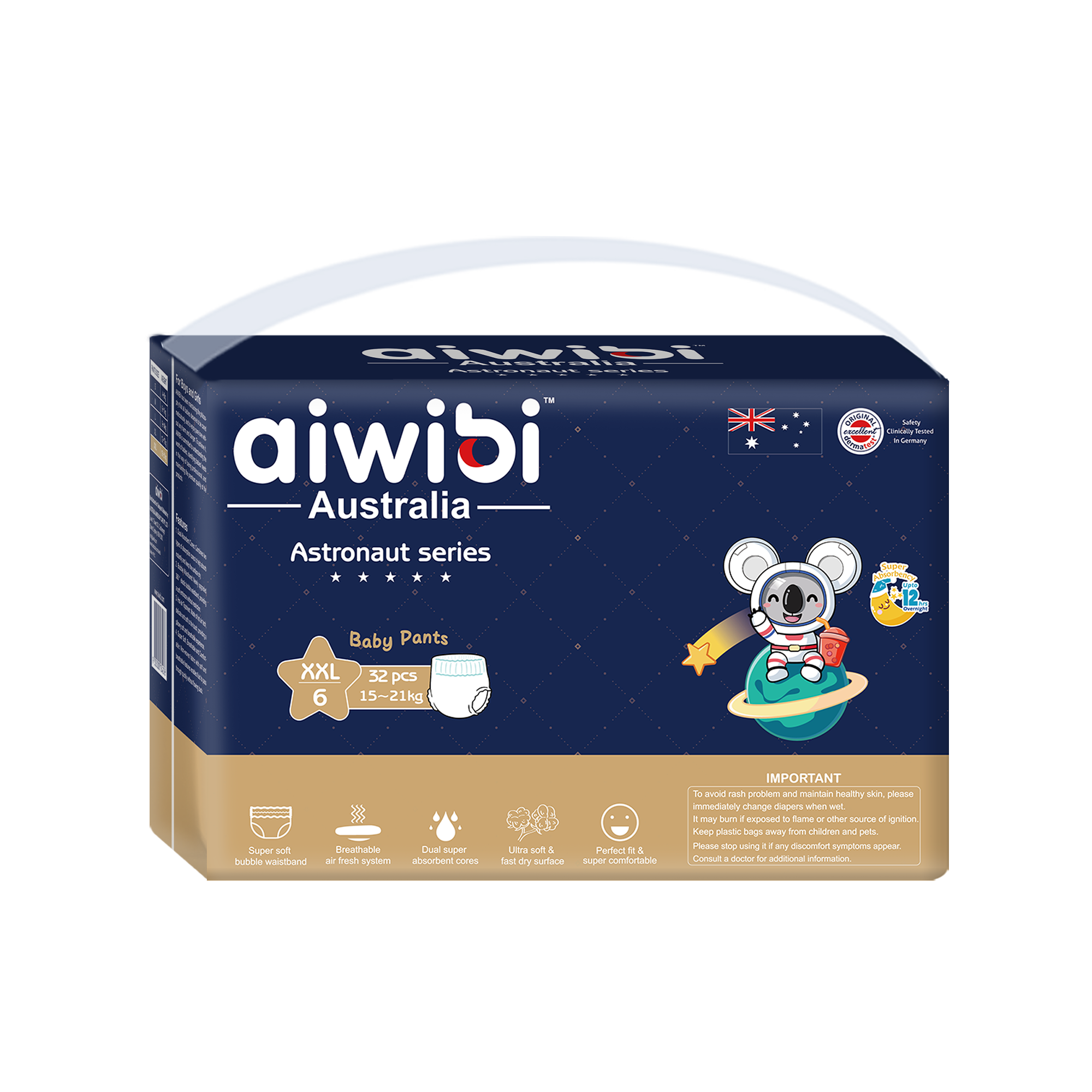 Astronaut Series Premium Disposable Baby Pants Size XXL